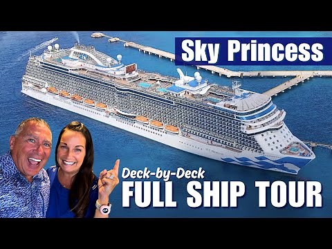 Sky Princess 2025 Cruise Ship Tour — Full Deck-by-Deck Walkthrough — What to know before you go!