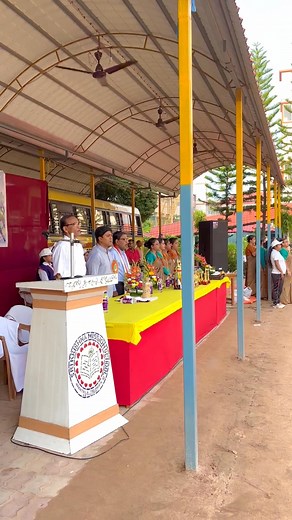 🇮🇳 150 Years of Vande Mataram 🇮🇳 Born from the pen of Bankim Chandra Chattopadhyay in 1875, it was not just a song, it was a call that awakened a nation. A hymn to the motherland, a heartbeat of India’s freedom. Today, 150 years later, its spirit still echoes in every child’s voice, in every heart that beats for Bharat. At Sri Krishna Mission School, we are proud to honour this immortal anthem through our rendition on the Annual Sports Meet (Morning Section) 2025–26. A salute to the soil tha