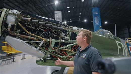 Hunter Warbirds on Instagram: "27 litres of pure V-12 Rolls-Royce Merlin power!"