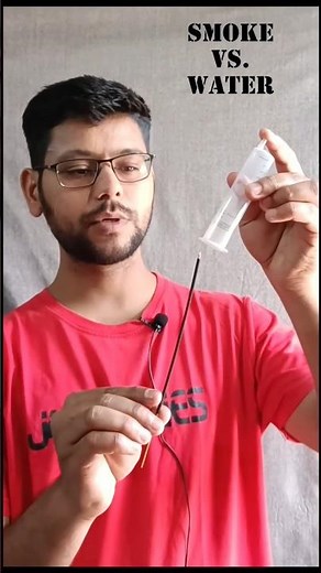 Compressibility- GASES VS. LIQUIDS #scienceexperimentsathome #class9th #shortsfeed #shortsyoutube