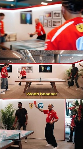 Fred is actually kind of good at this👌🏓 #F1 #F1shorts