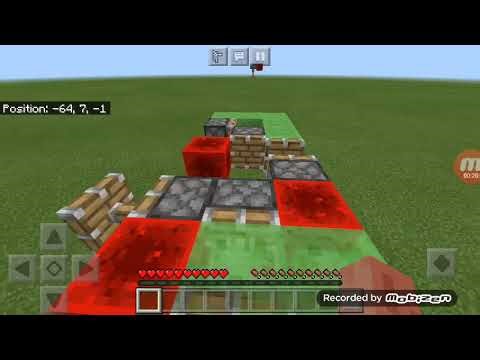 Minecraft - 1 Wide Fast Flying Machine (3.3 m/s) Tutorial