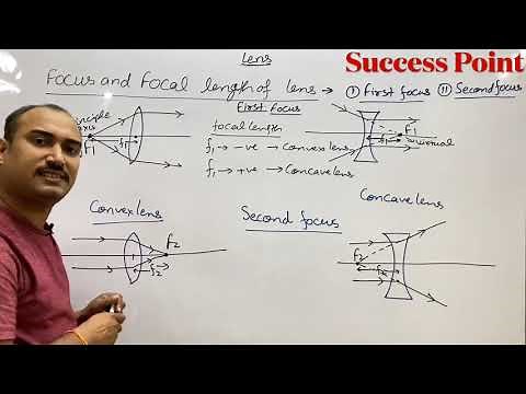 Focus and focal length of lens/first focus/second focus/class 12 Physics/#lens #lenses #focallength