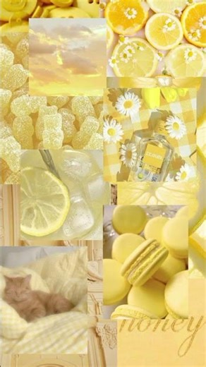 idée de fond d'écran jaune...