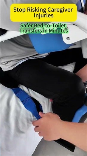 Stop Risking Caregiver Injuries | Electric Patient Transfer Lift for Safer Transfers