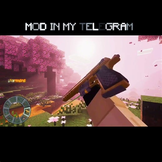 1 DAY =1 REAL GUN MOD IN MINECRAFT BEDROCK 👀BRO WATCH THIS #minecraft #edit