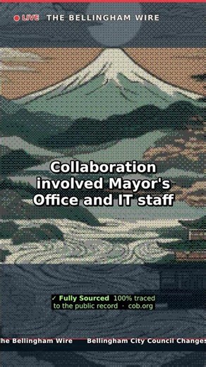Bellingham City Council Changes Meeting Agendas #Shorts