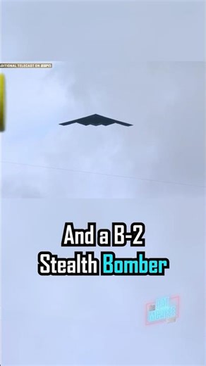 WE'VE GOT A B-2 STEALTH BOMBER. HELL YEAH AMERICA