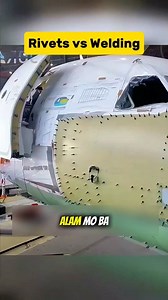 Rivets > Welding ✈️ Safety Savings! #AviationFacts #PlaneTech #RivetsMagic #FlightTips #aviation #fypviralシ #reelsfypシ #reelsfb | Double Sam TV