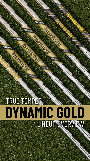 Jake Morrow - Made for the Range on Instagram: "The True Temper Dynamic Gold lineup of golf shafts is the most winning golf shaft in the history of the game. It’s heritage in the game is undisputed and through the years the lineup has evolved off of the original profile and created a full family of Dynamic Gold products including the newest Dynamic Gold Mid series of golf shafts. For more information on all True Temper products, visit the True Temper website for all the information you need and 