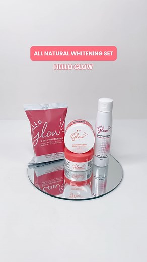 Hello Glow All-Natural Whitening Set - Unveil Radiant Skin!