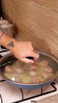 LEMON MEATBALLS IN A PAN