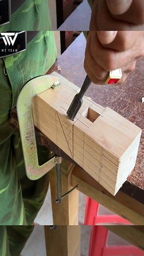 2.2K views · 19 reactions | Excellent hand cut joints #woodworking #wood #woodworkingprojects #wooddesign #crafts #diy #ideas #woodworker #woodart #furniture #wooddecor | WT Team Woodworking | Facebook