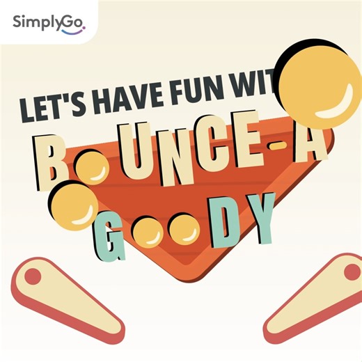 It’s game time on the SimplyGo app! Bounce-a-Goody is live! 🎉 Pull to release the ball, and let it bounce its way to exciting prizes! 🎯🎁 Prizes include: 🍩 Vouchers from @dunkindonuts.sg 🍽️Dining treats from @bigfishsmallfish & @SeoulGardenHotPotSingapore & @seoulgardensingapore 🥞 @ottiepancakes vouchers 🎁 Plus, a chance to win $200 EZ-Link Wallet Credits in our lucky draw (10 winners!) Your first play is on us and all you need is 100 reward points for every subsequent round! Game availabl