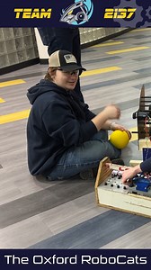 Team 2137: The Oxford RoboCats are getting REBUILT Ready! RoboZone is presented by Lawrence Tech "Be Curious. Make Magic." #autonomous #robotics #stemeducation | State Champs RoboZone