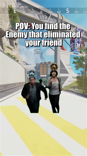 POV: You Find The Enemy That Eliminated Your Friend #apexlegends #comedyshort #gamingcomedy