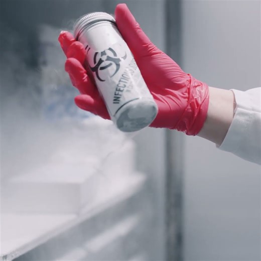 Lab Freezer #globalhealth #science #cold