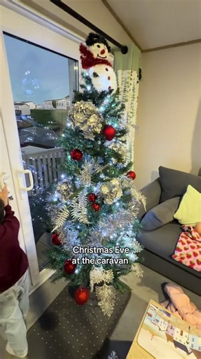 Celebrating Christmas Eve at the Caravan