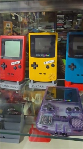 The Dandelion Yellow Game Boy Color or Grape Purple? #shorts #mamasgirl #gbc #gamingcommunity