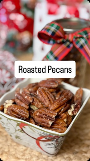MeMe's Recipes | Diane Leary on Instagram: "Roasted pecans for the win! The perfect gift… or snack! Don’t increase the temp thinking you can speed up the process and don’t put too much butter or the pecans will be greasy. 🤭 Visit my friends @thepecanpantry for the BEST pecans! And tell them I sent you! #memesrecipessc #ShineForJesus #roastedpecans #pecans #pecanpantry"