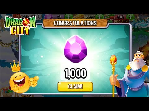 Dragon City - How to get 1000 Gems Reward for FREE 2022 😍