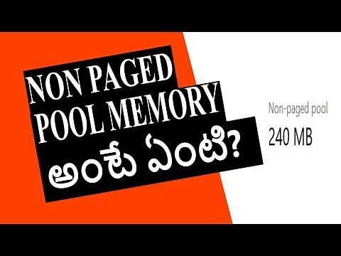 What is Non Paged Pool Memory?