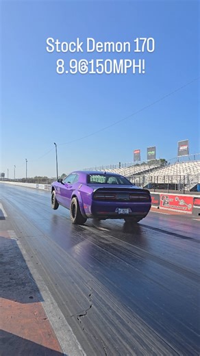 Fueler Inc. | Finally saw a Stock Demon break in the 8s as Dodge advertises! 💪 We finally got some great weather conditions in Florida #fyp #viral #f4f... | Instagram