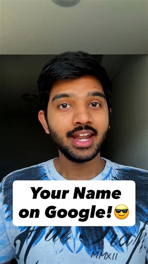 Sai Santosh Kumar | 🔥 Your Name on Google Homepage?! 😲 Just install this Chrome extension and your name appears on google.com like a doodle! ✅ Search “My... | Instagram