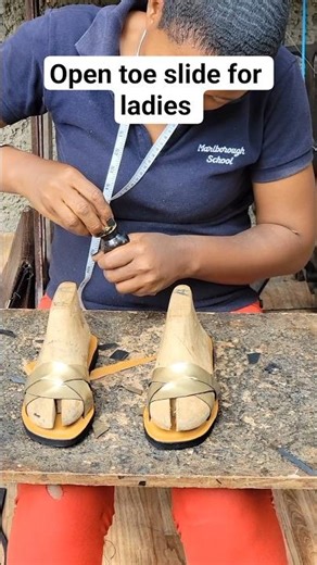 Open toe slide for ladies 12,000 only footwearseller Patternseller schoolshoemaker