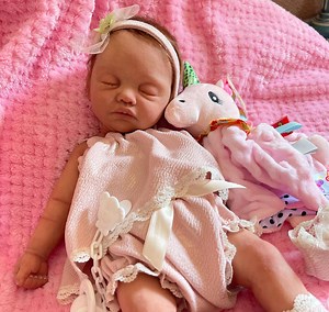 Full Silicone Reborn Baby LUNA – Ecoflex Platinum Doll | Full Body Silicone Reborn Baby Girl – Handmade Realistic Art Doll - Etsy