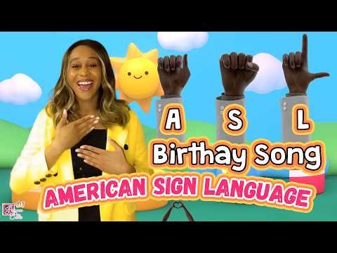 Happy Birthday Song American Sign Language | ASL Beginners Lesson