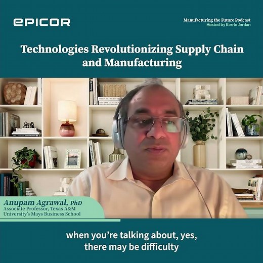 Technologies Revolutionizing Supply Chain and Manufacturing