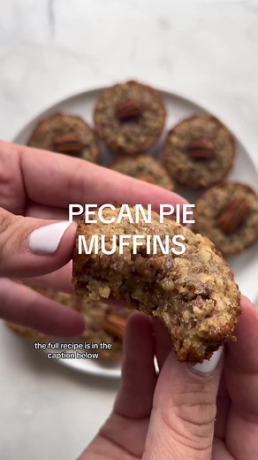 Delicious Pecan Pie Muffins: Easy 5-Ingredient Recipe