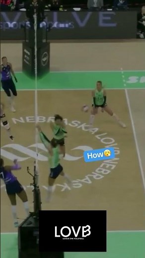 Nebraska standard = scrappy defense 🏐