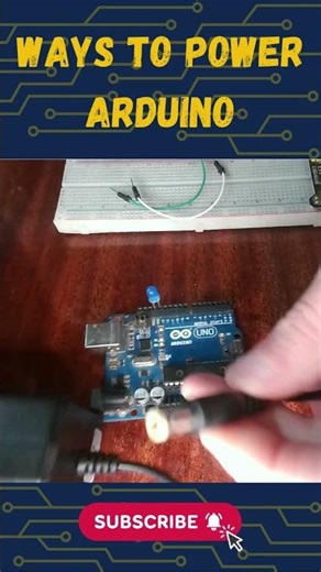How to Power the Arduino Uno #arduino #arduinotutorial