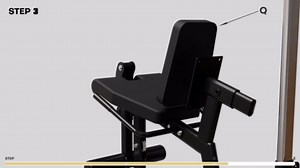 GXMMAT Leg Extension and Curl Machine - Professional Lower Body Workout Equipment for Home Gym, 400lbs Capacity with Adjustable Backrest & Leg Roller, Compact Design (47.24"x42.13"x16.54")