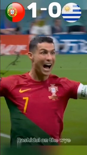 Portugal vs Uruguay world cup 2022 #worldcup #soccer #trending #highlights #viral #football #ronaldo