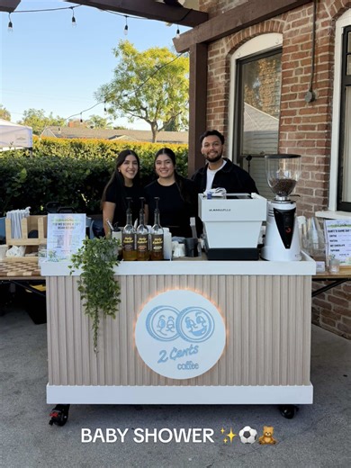 Mobile Coffee Cart for Your Special Events