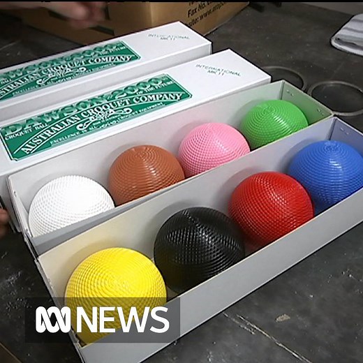 15K views · 132 reactions | Ever wondered how a croquet ball was made? Paul Manwaring — one of the only people in the world with the skillset — is only too happy to demonstrate | ABC Darwin | Facebook