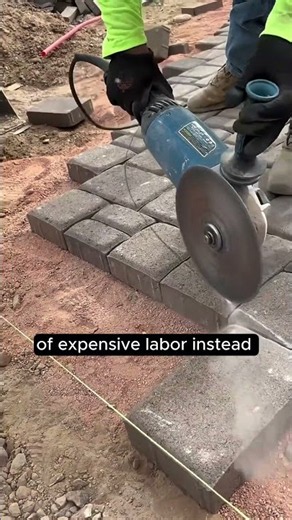 How to Cut Perfect Paver Curves Fast: Genius Hardscaping Hack