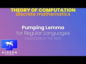 Pumping Lemma (for Regular Languages) - EXPLAINER VIDEO - Discrete Maths || Theory of Computation