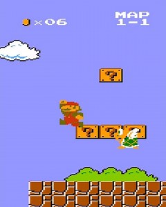 Super Mario Bros GE Map 1-1 | 8-Bit Classic Adventure #nintendo #mario