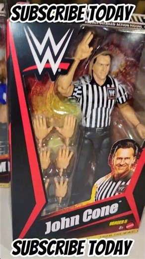 JOHN CONE! #wwe #tna #aew #wow #wwf #wrestling #wcw #nxt #referee #johncone #mattel #fyp #viral #lfg