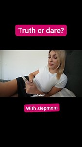 Truth or dare with stepmom #truth #Dare #mom | Mowsumi Mow