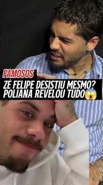 🚨 Zé Felipe toma decisão inesperada e resposta de Poliana Rocha deixa as seguidoras intrigadas