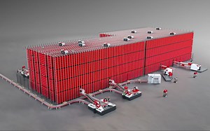 智能仓储物流三维动画视频 #智能物流仓储 #自动化生产线动画