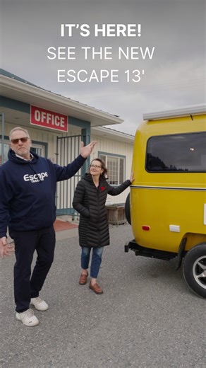 Escape Trailers | Tim and Linda are taking you inside the all-new Escape 13’. Walking through the base features, smart options, and everything that makes our... | Instagram