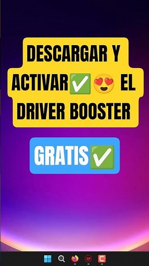 descarga Y activa el driver booster en un MINUTO✅ TUTORIAL 2026 #driverbooster #windows