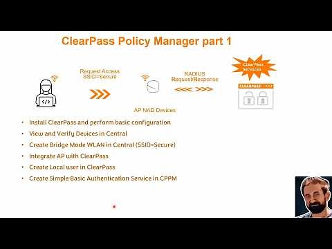 Aruba ClearPass Training Part 1 Installation and Service Creation