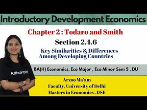 2024 Sem 5 | Sec 2.4.6 | Introductory Development Economics | BA ( Hons , Major & Minor ) Economics